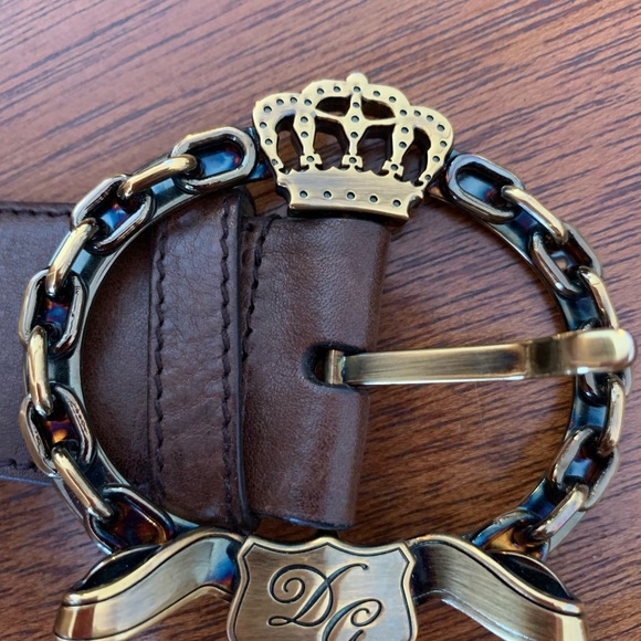 D&G authentic leather belt size 100 - Picture 2 of 6